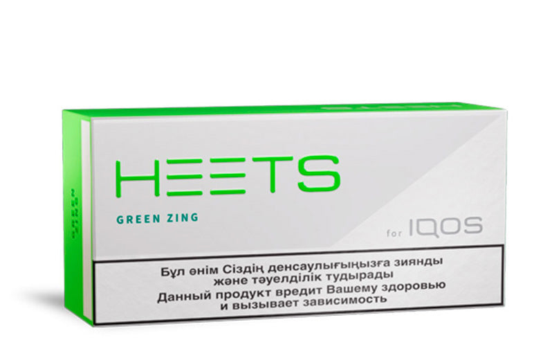 IQOS Heets Green Zing Selection (Kazahkstan)