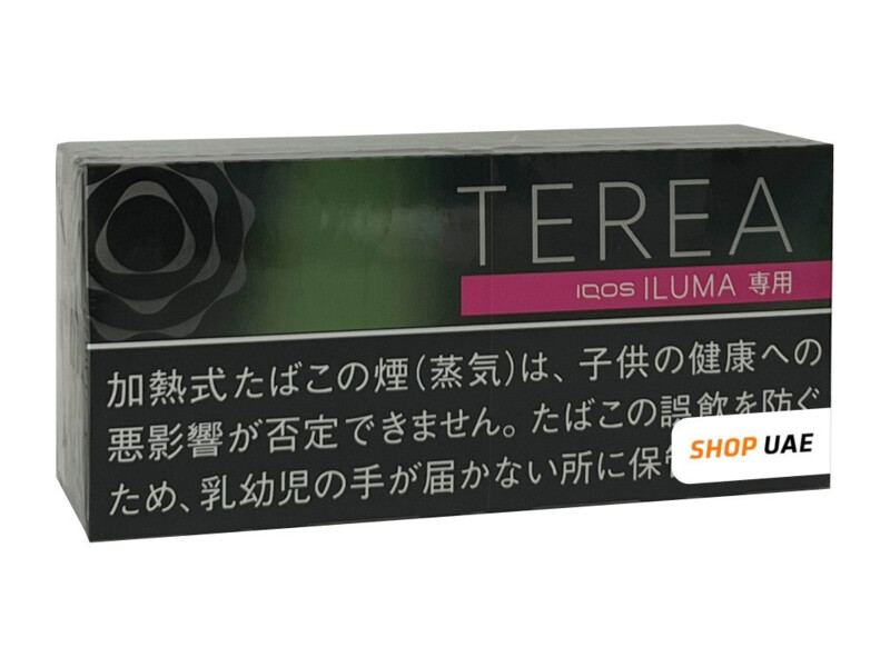 IQOS TEREA Black Yellow Menthol from Japan